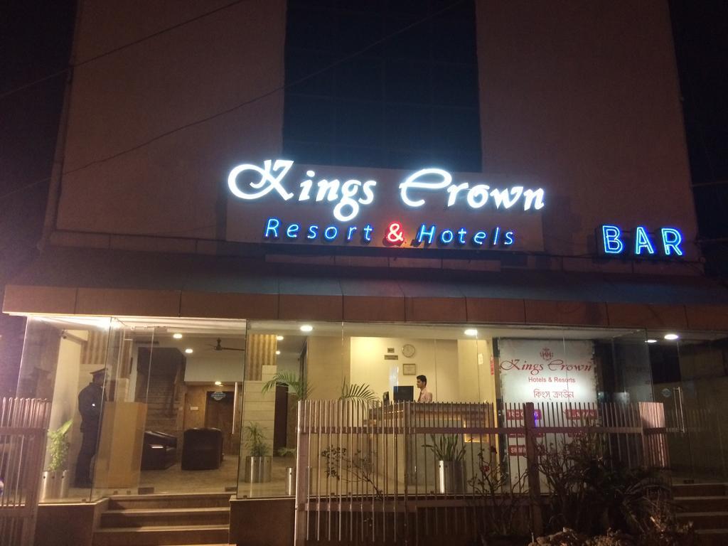 Kings Crown Vip Road Hotel Calcutta Exterior foto